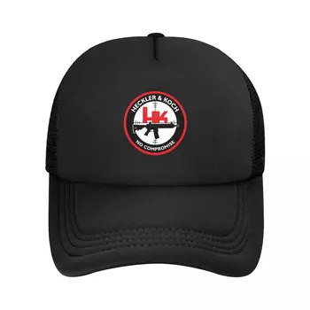 Модная унисекс Шляпа Дальнобойщика Heckler, Регулируемая бейсбольная кепка для взрослых, Женская Мужская хип-хоп