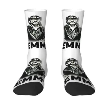 Модные носки британского музыкального продюсера и актера Lemmys Для женщин и мужчин, теплые носки с 3D-печатью для певцов хэви-метала, футбольных спортивных носков