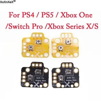 1 пара аналоговых джойстиков Плата сброса дрейфа Fix Mod Сброс калибровочной пластины сопротивления для PS5 PS4 XBOX ONE Контроллер серии XBOX