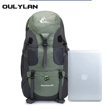 Спортивный рюкзак для кемпинга на открытом воздухе, мужская военно-тактическая походная спортивная сумка Softback, армейский рюкзак Molle большой емкости.