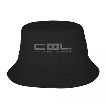 Новый логотип (серый), панама, бейсболка, бейсбольная кепка, альпинистская шляпа с диким мячом, шляпа для женщин, мужская шляпа