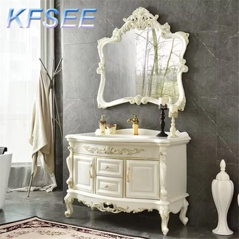 супер Роскошный шкаф для ванной комнаты Kfsee длиной 180 см с зеркалом