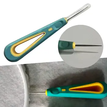 Прочная ракетка для бадминтона с прямым шилом Станки для нанизывания нитей Портативное швейное шило для тенниса и ракетки для бадминтона