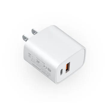 Зарядное устройство Apple PD20W, подходящее для быстрой зарядки QC3.0 Интерфейс USB, сертифицированная ETL зарядная головка для мобильного телефона, Спецификация США