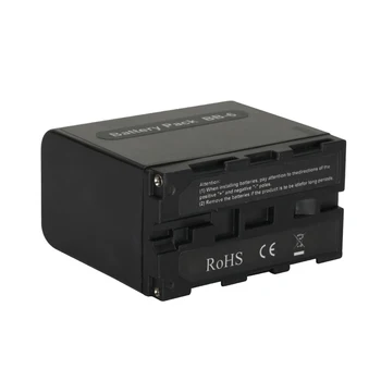 6 шт. Монитор типа АА для хранения на открытом воздухе, переносная камера, чехол для аккумулятора, как NP-F550/750, Универсальное резервное питание для светодиодного видеосвета