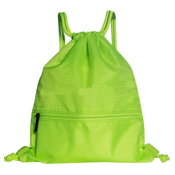 50 * 42 см Для хранения, Износостойкая, складывающаяся на шнурке с карманом на молнии, домашняя водонепроницаемая сумка для плавания, Спортивный рюкзак для путешествий