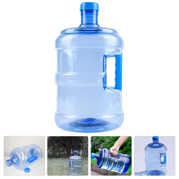 Уличная бутылка для воды 5Л, переносное ведро для воды, толстый кувшин для минеральной воды, ведро для хранения воды, диспенсер для воды, бочка для кемпинга на открытом воздухе