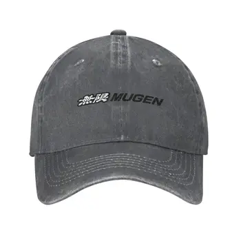 Повседневная джинсовая кепка с графическим принтом Mugen, вязаная шапка, бейсболка