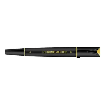 Малярная металлическая ручка-насос Малярные ручки с двойными концами, модель металлической ручки со светоотражающей краской, игрушка, сделанная своими руками, непрозрачные и стойкие чернила для отделки автомобиля