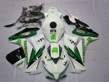 Комплект обтекателя кузова с впрыском ABS для мотоцикла Honda CBR1000RR 2012 2013 2014 2015 2016 На заказ Зеленый Белый