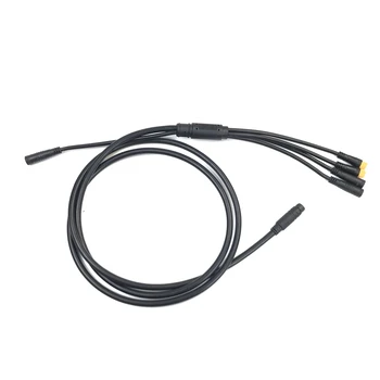 1 шт. Модификация удлинительного кабеля Ebike Применима модификация полного водонепроницаемого комплекта