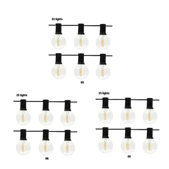 Широкое применение Светодиодная гирлянда для наружного оформления Энергосберегающие наружные декоративные светильники