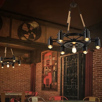 Декор комнаты Светодиодная художественная люстра Подвесной светильник Освещение Nordic home dining lustre подвесной потолочный светильник аксессуары для кухни в помещении