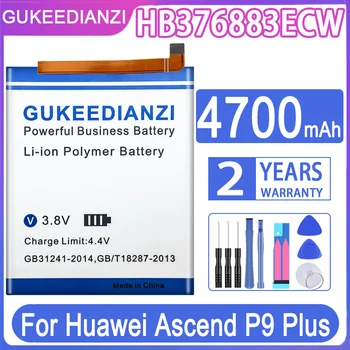 Аккумулятор GUKEEDIANZI Для Huawei HB376883ECW 4700 мАч Аккумулятор Для HUAWEI P9 Plus P9Plus P9 Plus Аккумуляторы Для мобильных Телефонов + Инструменты