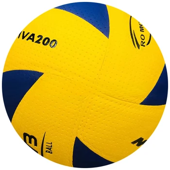 Высококачественная искусственная кожа, волейбольный мяч из микрофибры, мягкий волейбольный мяч, жесткий волейбольный мяч MVA200, набор для волейбола с шипами