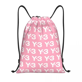 Изготовленный на заказ рюкзак Yohji Yamamoto на шнурке, Сумки для мужчин и женщин, легкий спортивный рюкзак для спортзала, сумки для йоги