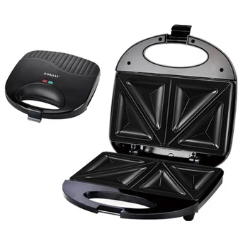Электрическая плита для завтрака домашнего использования SK115, тостер для приготовления сэндвичей, Антипригарная и простая в очистке