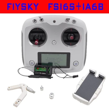 FLYSKY FS-i6S 2.4G 10-Канальный Передатчик Двусторонней Связи IA6B iA10B Приемник Для Радиоуправляемого Самолета-Дрона