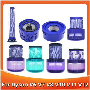 Пылевой Фильтр HEPA Для Dyson V6 V7 V8 V10 V11 V12 SV12 SV14 SV18 Slim DC Всех Серий, Аксессуары Для Беспроводных Ручных Пылесосов