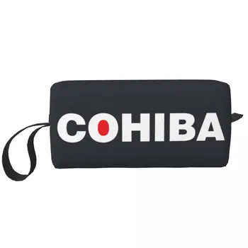 Косметичка для сигар Cohiba, Женский Косметический органайзер для путешествий, Модные сумки для хранения туалетных принадлежностей