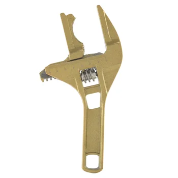 Разводной ключ, гаечный ключ для ванной, гаечные ключи с широкой челюстью 6-68 мм, гаечный ключ из алюминиевого сплава, гаечные ключи с хвостовиком, ручной инструмент для сантехника A