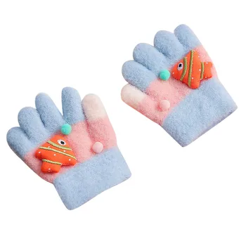 Варежка для детей, варежки для малышей, зимние перчатки, мультяшные перчатки для малышей, детские зимние мягкие варежки для девочек и мальчиков