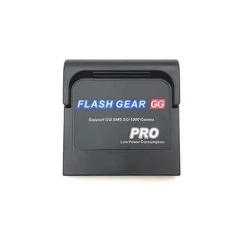 Энергосберегающая флеш-карта Flash Gear Pro, плата игрового картриджа, печатная плата для Sega Game Gear GG System Shell, черный