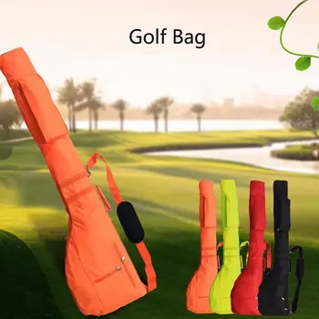 Портативная складная сумка для гольфа, легкая, большой емкости, Водонепроницаемая Нейлоновая сумка для гольфа из ткани для защиты окружающей среды, Аксессуары для гольфа
