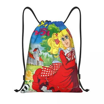 Изготовленная на заказ сумка для конфет на шнурке для мужчин и женщин, легкий рюкзак для хранения анимационных фильмов, спорта и спортзала
