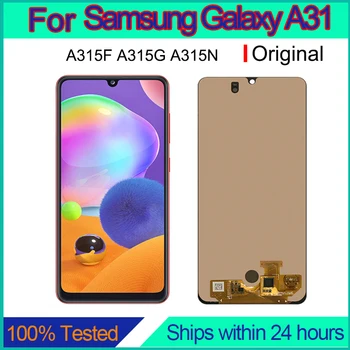 Оригинальный для Samsung Galaxy A31 Замена экрана A315F A315G A315N Ремонт сенсорного дисплея Tauschen Pantalla LCD Reparatur