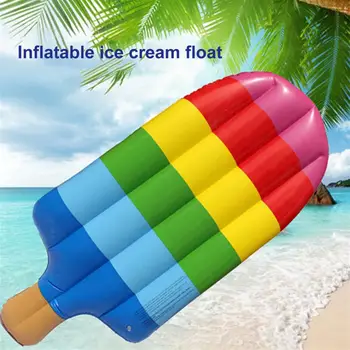 Поплавок для бассейна в форме мороженого цвета радуги, Очень большой, Ультра-комфортный Лаундж для взрослых, Аксессуары для бассейна