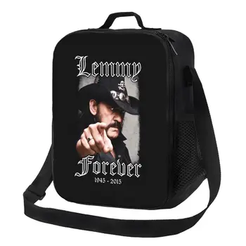 Утепленная сумка для ланча Rock Star Lemmys для женщин, термоохладитель, ланч-бокс для школьников