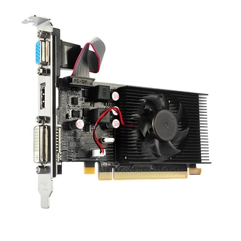 Видеокарта HD7450 64Bit 2GB GDDR3 PCI-E 2.0 X16-Совместимая Видеокарта VGA DVI-I Для AMD Radeon HD 7450 2G 64 Bit