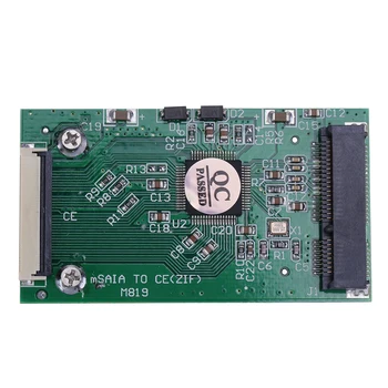 1 шт. SSD-накопитель Mini SATA mSATA PCI-E для IPOD с 40-контактной 1,8-дюймовой конвертерной картой ZIF CE