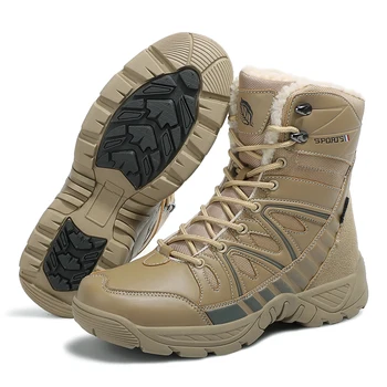 Новые уличные военные ботинки, мужская мотоциклетная обувь хорошего качества, зимние ботинки в римском стиле, кроссовки, мужская теплая повседневная обувь, удобная