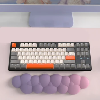 Механическая клавиатура K87 с RGB подсветкой, бесшумная клавиатура RGB, проводная клавиатура 87 клавиш, Корейская Персонализированная клавиатура для компьютера, ноутбука, ПК