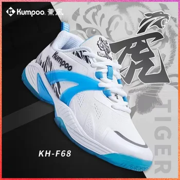 2023 Новая обувь для бадминтона Kumpoo Pro, Размер 36-44, Дышащая Противоскользящая Спортивная обувь, Амортизирующая Волейбольная Теннисная обувь KH-F68