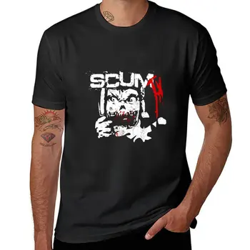 Новая футболка с игрой SCUM, летний топ, топы, футболка с графикой, одежда для мужчин