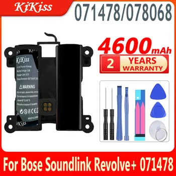 Аккумулятор KiKiss емкостью 4600 мАч 071478 078068 для Bose Soundlink Revolve + Портативная колонка 071478, аккумуляторы большой емкости