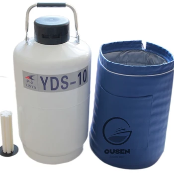 Контейнер для жидкого азота объемом 10/20 л Криогенный резервуар для жидкого азота Дьюара с резервуаром для жидкого азота YDS-10