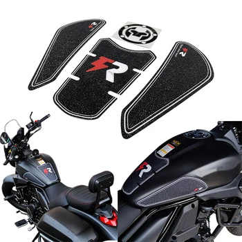 Аксессуары для мотоциклов противоскользящая наклейка на топливный бак, накладка, резиновая защитная крышка, наклейки, подходящие для HAOJUE TR300