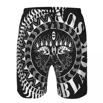 Мужские пляжные короткие шорты для плавания Divine Maya Face в стиле бохо для серфинга, спортивные шорты для серфинга, купальники