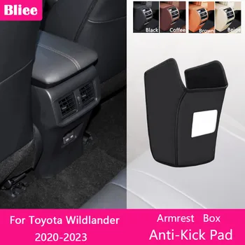 Для Toyota Wildlander 2020 2021 2022 2023 Коробка заднего подлокотника Противоударная накладка из Микрофибры Защитный чехол Коврик Автомобильные Аксессуары