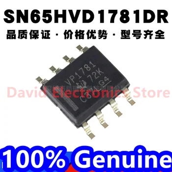 10ШТ Новый оригинальный SN65HVD1781DR шелкография VP1781 упаковка SOP8 RS-485 интерфейсный чип SN65HVD1781