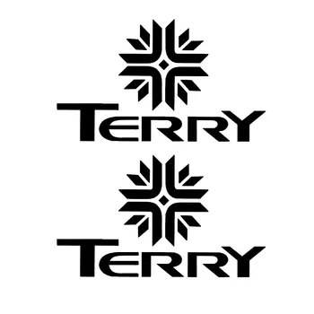 2 шт. для TERRY Camper RV Виниловая наклейка-деколь, графические наклейки