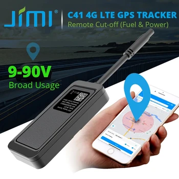 Автомобильный GPS-Трекер Lncoon C41 4G С Отслеживанием В реальном времени, Удаленным Мониторингом, Несколькими Оповещениями, Мини-Трекерами Для Мотоциклов, Бесплатным приложением