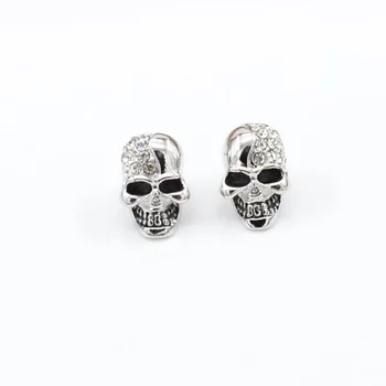 Серьги-Гвоздики Rhinestone Stud Horror Earrings Ювелирные Подарки для Украшения Карнавала