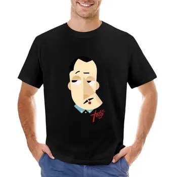 Тото - Антонио де Кертис - Принсипи делла Рисата Футболка графические футболки эстетическая одежда мужские высокие футболки