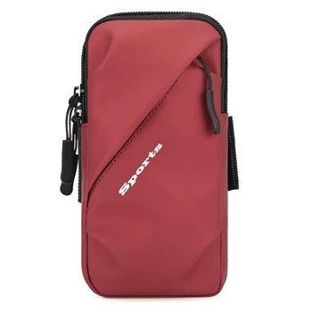 Сумка для мобильного телефона с ячеистой сеткой Удобная сумка для велоспорта на открытом воздухе Спортивная сумка для рук Водонепроницаемая сумка для бега на запястье