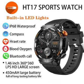 Самый продаваемый продукт 2023 Спортивные Часы для Мужчин Компас Пульсометр Часы для Xiaomi Фитнес Bluetooth Браслет для Вызова